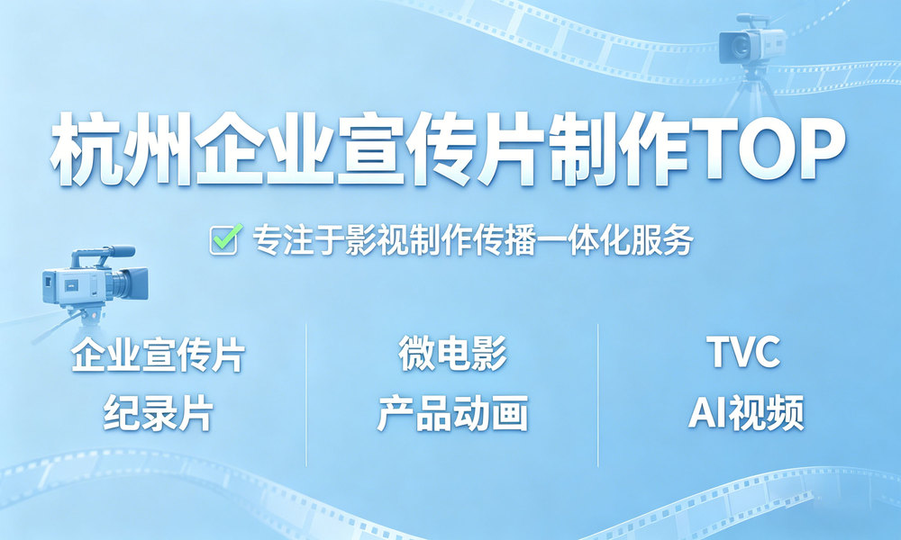 杭州拍摄宣传片比较好的公司推荐